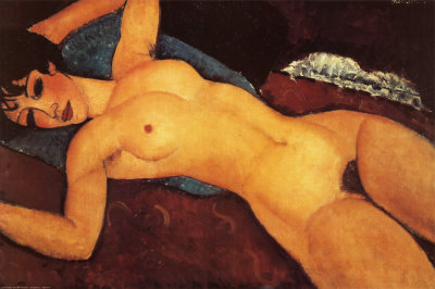 Nu Couché Amedeo Modigliani